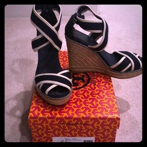 Authentic Tory Burch wedges